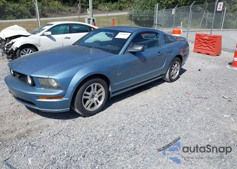 2005 Ford Mustang Gt Deluxe/Gt Premium из США, поврежденный, VIN 1ZVFT82H555223046